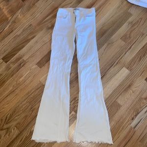 Free-Minded Mid-Rise Denim Flare Jeans - COCO